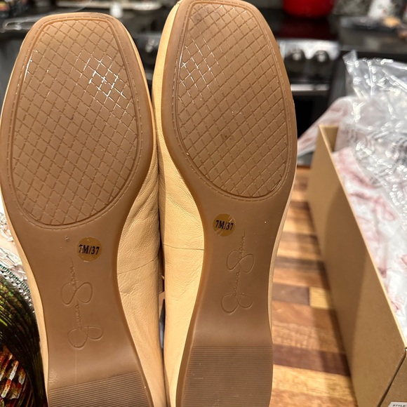 Jessica Simpson Mandalaye Macey Ballet Flats. Tan. Size 7.5. Euro 37. - Picture 4 of 5